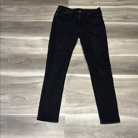 Levi's Black Skinny Jeans Classic Style size 34 - Picture 1 of 13